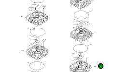 Управляющий клапан 723-57-12300 Komatsu