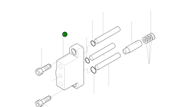 Цилиндр 1100513162 Komatsu