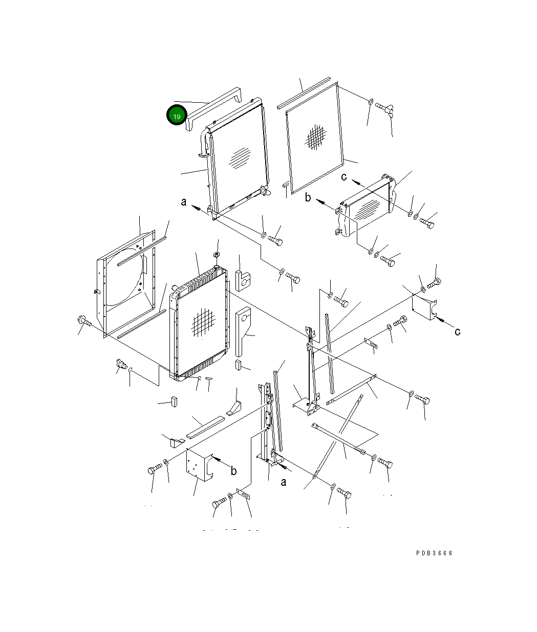 Уплотнение 20Y-03-21360 Komatsu