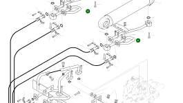 Труба 424-62-H3190 Komatsu