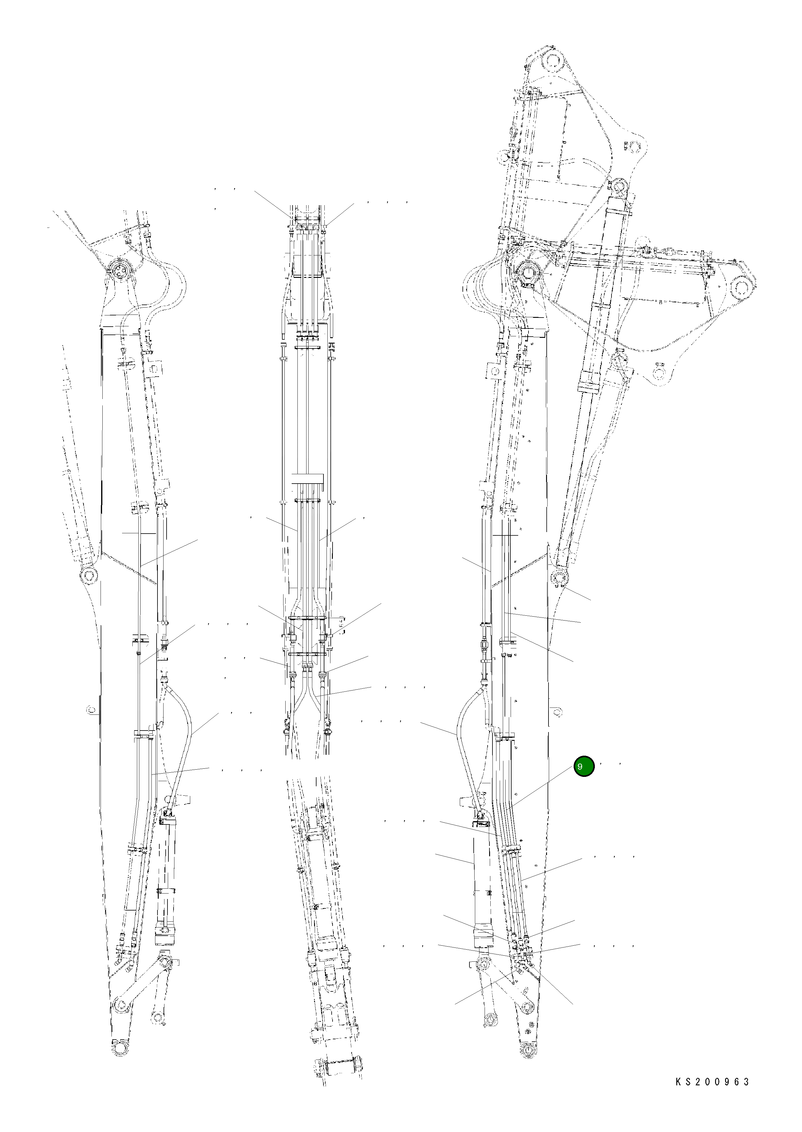 Трубка 208-62-87320 Komatsu