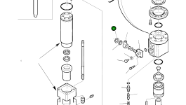 Стопорное кольцо 827010392 Komatsu