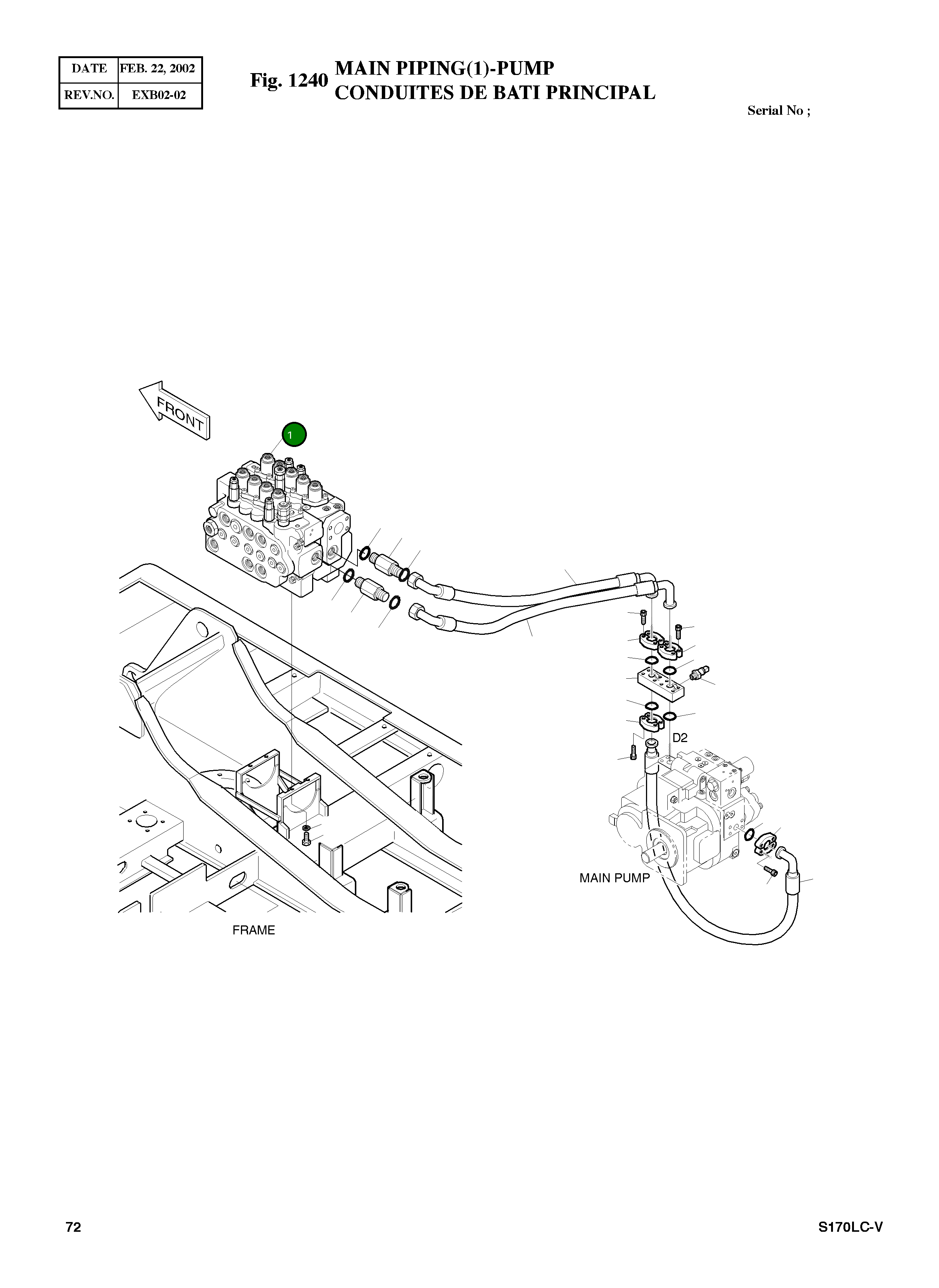 Управляющий клапан 426-00060 Komatsu