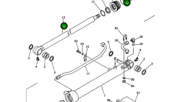 Трубка 201-63-76190 Komatsu