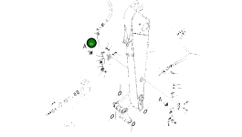 Трубка 206-970-D220 Komatsu