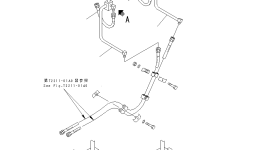 Трубка 156-61-21510 Komatsu