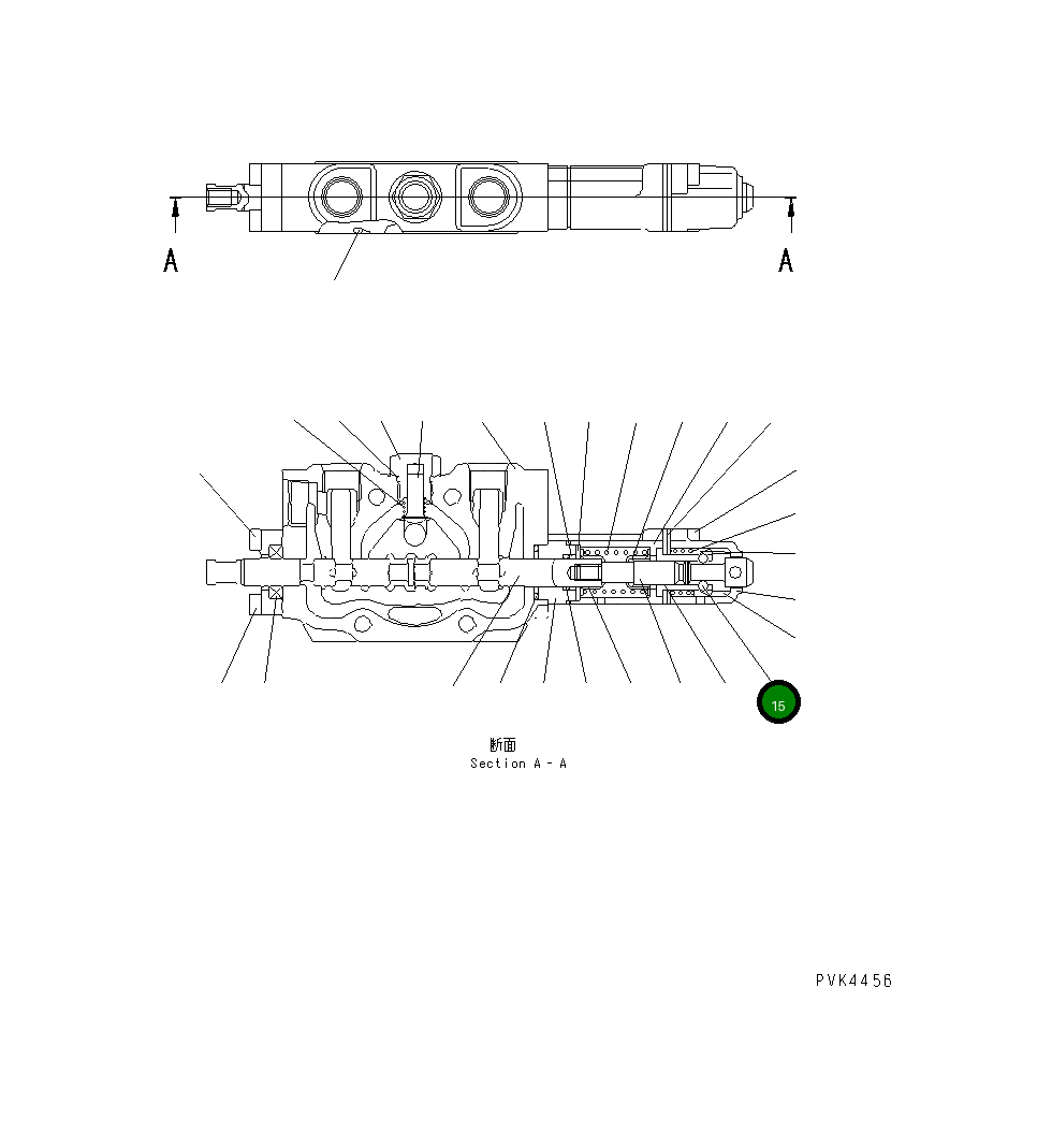 Чаша NA094010000500 Komatsu