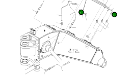 Трубка 208-70-71130 Komatsu