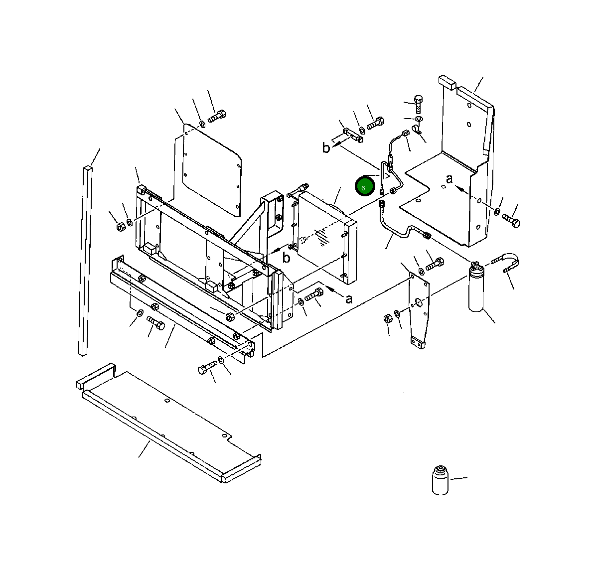 Трубка 209-979-5242 Komatsu