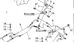Трубка 13F-62-32770 Komatsu