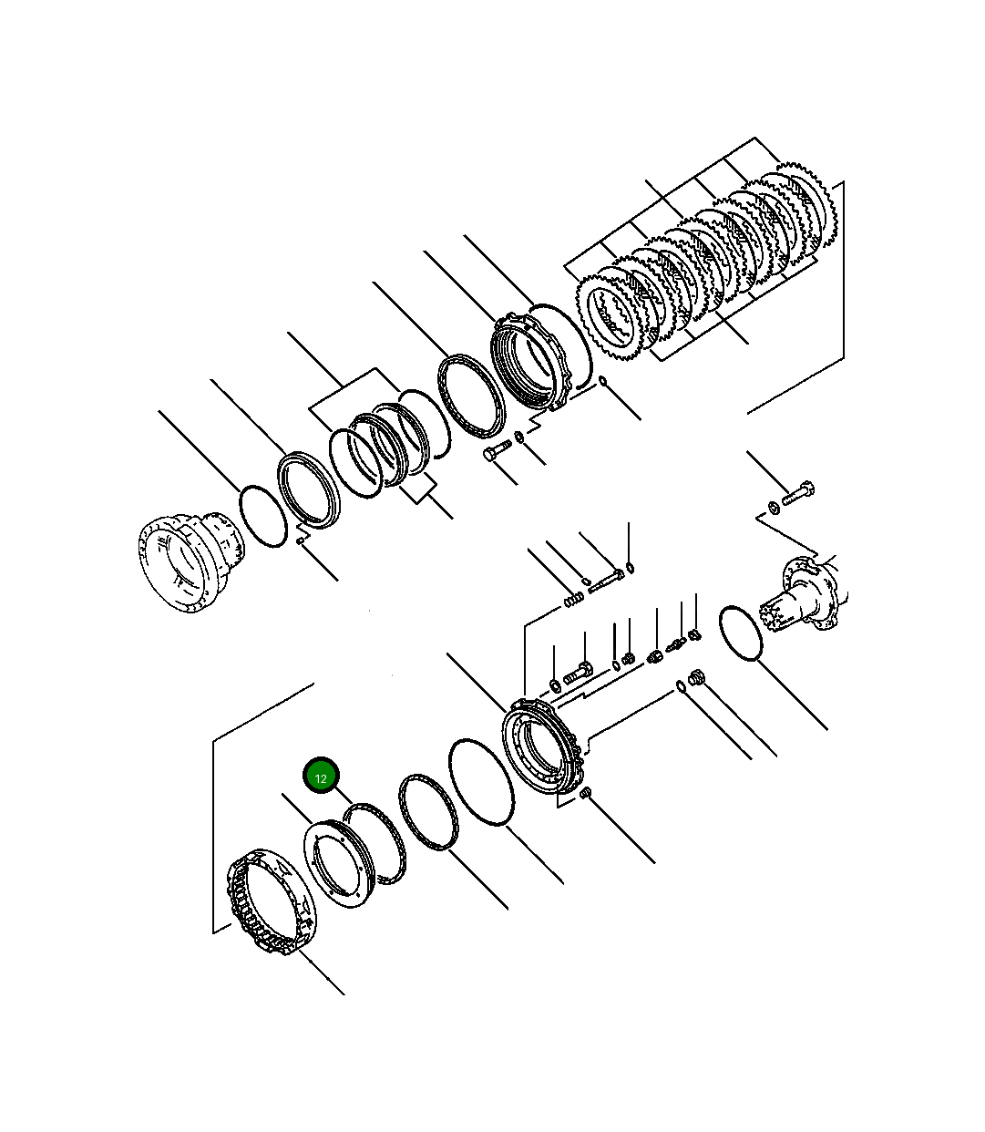 Уплотнение 425-33-11410 Komatsu