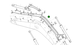 Труба 140-00864B Komatsu