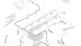 Топливная форсунка CU3908514 Komatsu