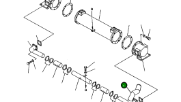 Труба 427-03-14330 Komatsu