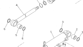 Цилиндр 707-11-80590 Komatsu