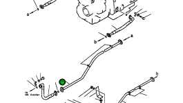 Трубка 561-16-71310 Komatsu