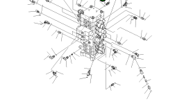 Управляющий клапан 723-57-16201 Komatsu