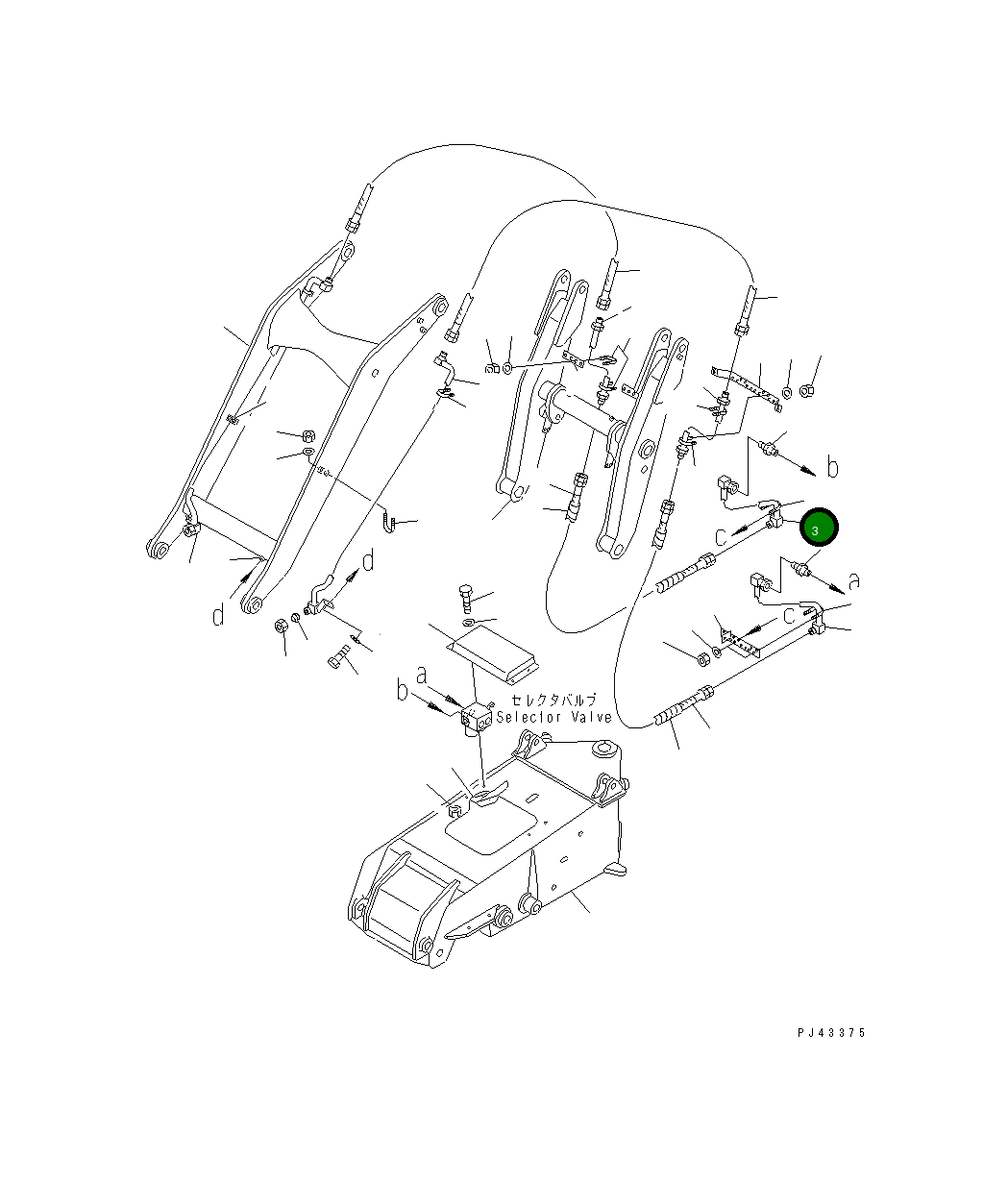 Трубка 41H-877-1150 Komatsu
