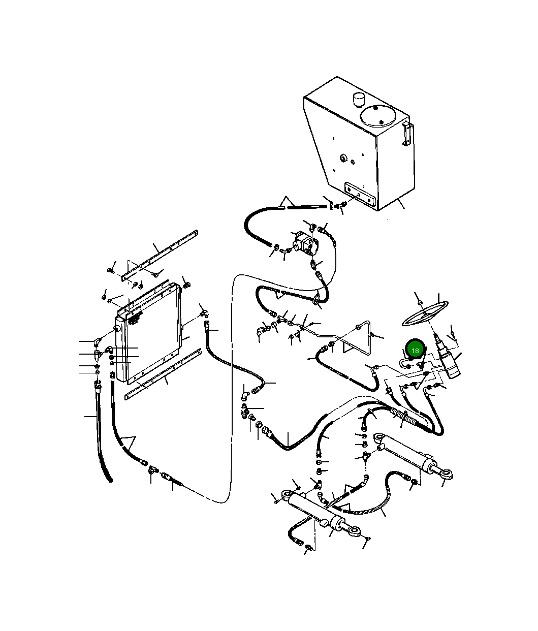 Трубка 151 884 Komatsu