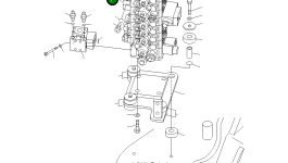 Управляющий клапан 723-58-13204 Komatsu