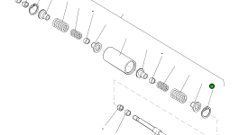 Стопорное кольцо 42W-17-H0P69 Komatsu