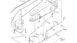 Трубка 208-70-64760 Komatsu