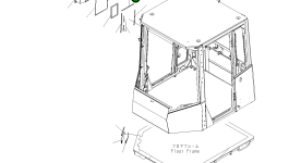 Уплотнение 421-07-33442 Komatsu