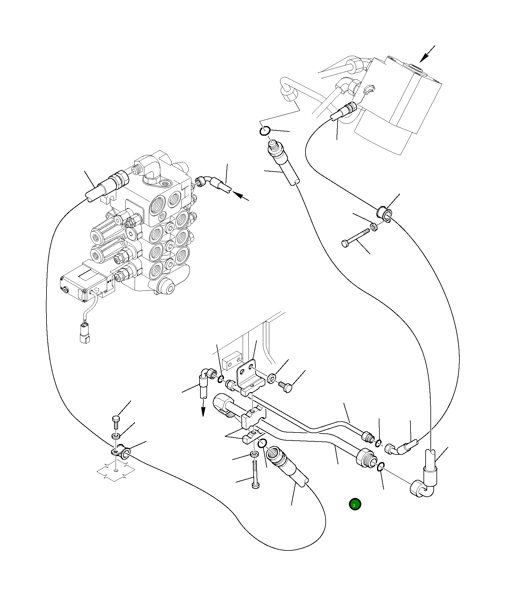 Труба 395-62-11522 Komatsu