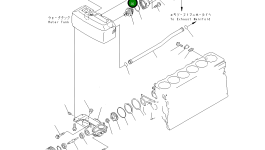 Трубка 6222-65-7990 Komatsu