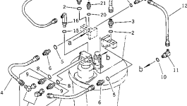 Шланг 07103-20316 Komatsu