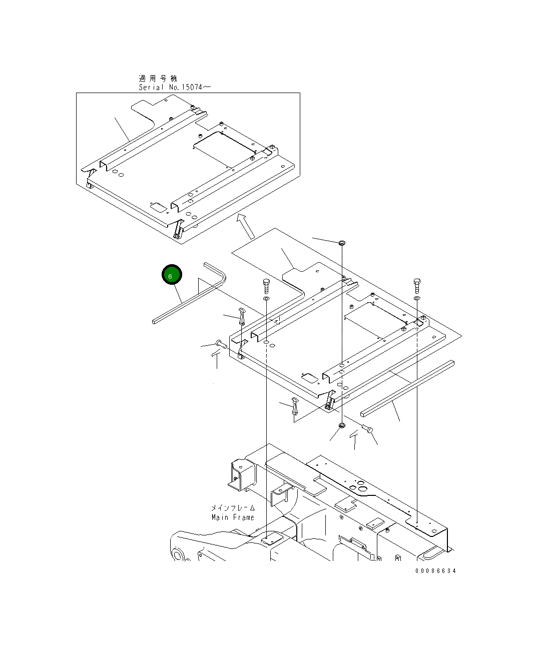 Уплотнение 569-54-88291 Komatsu