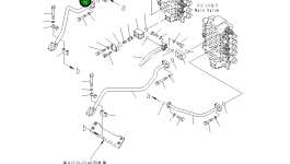 Трубка 209-62-73330 Komatsu