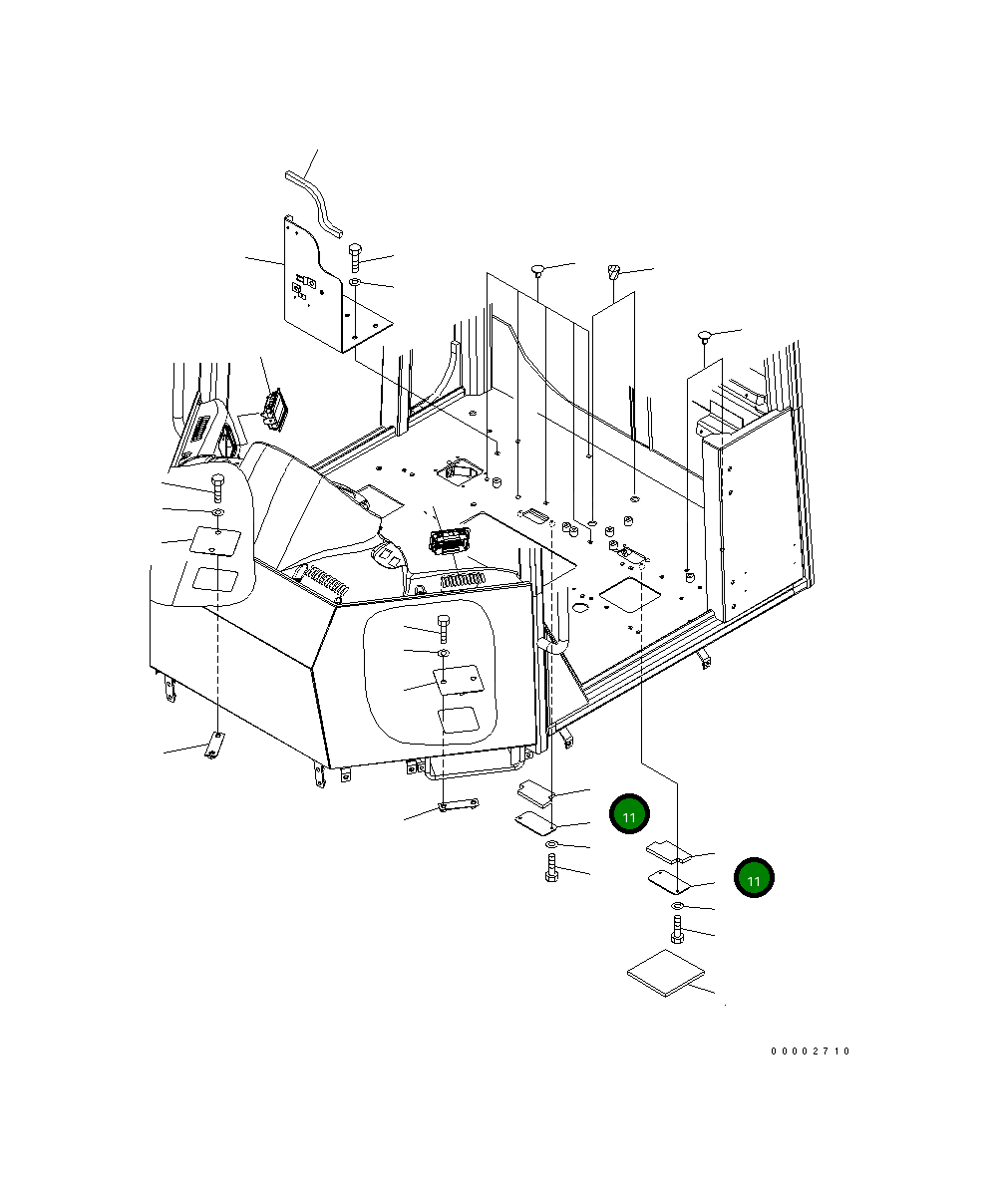 Уплотнение 418-54-33390 Komatsu