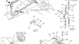 Трубка 23B-60-14281 Komatsu
