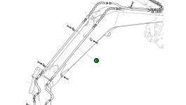 Труба 2182-1703B Komatsu