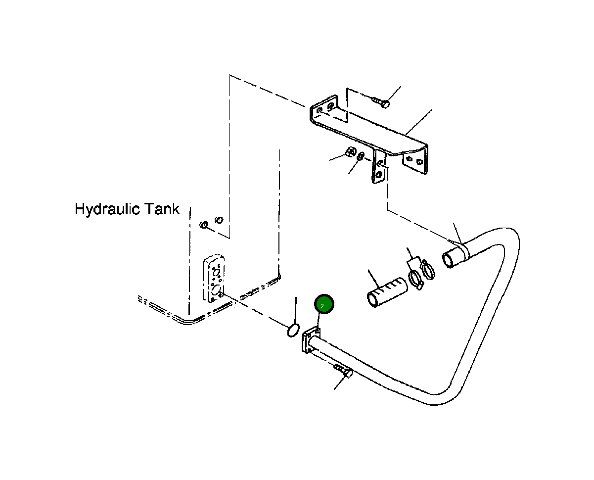 Трубка 419-875-2310 Komatsu