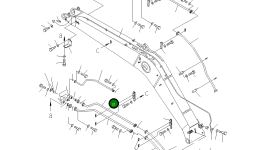 Трубка 207-957-7741 Komatsu