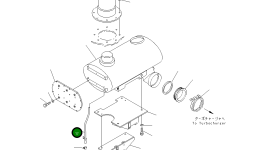 Трубка 209-01-78362 Komatsu