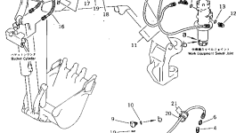 Шланг 20N-62-42565 Komatsu
