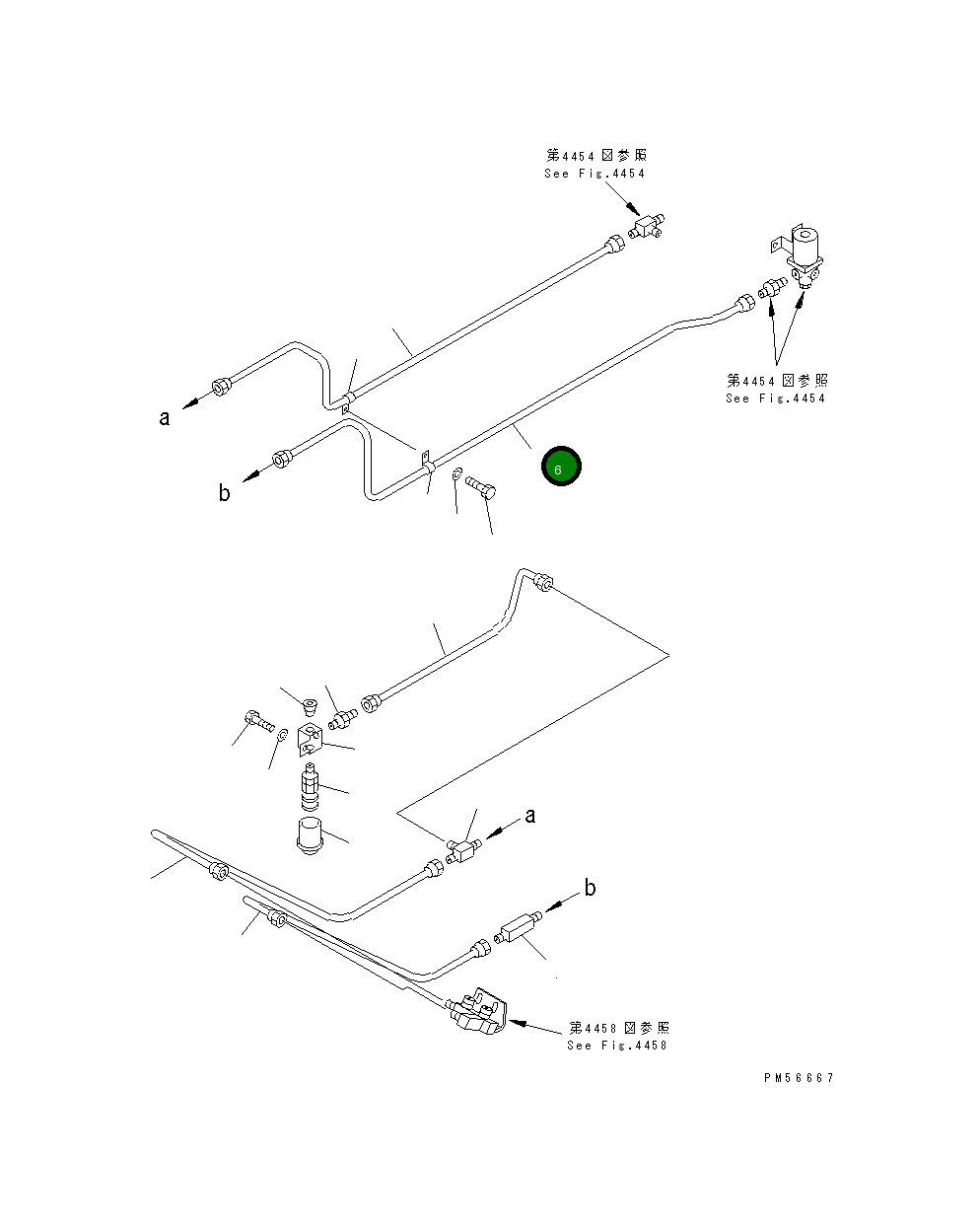 Трубка 262-43-71120 Komatsu