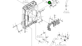 Трубка 8240-03-4130 Komatsu