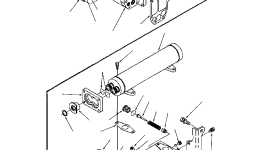 Термостат 1307 386 H1 Komatsu