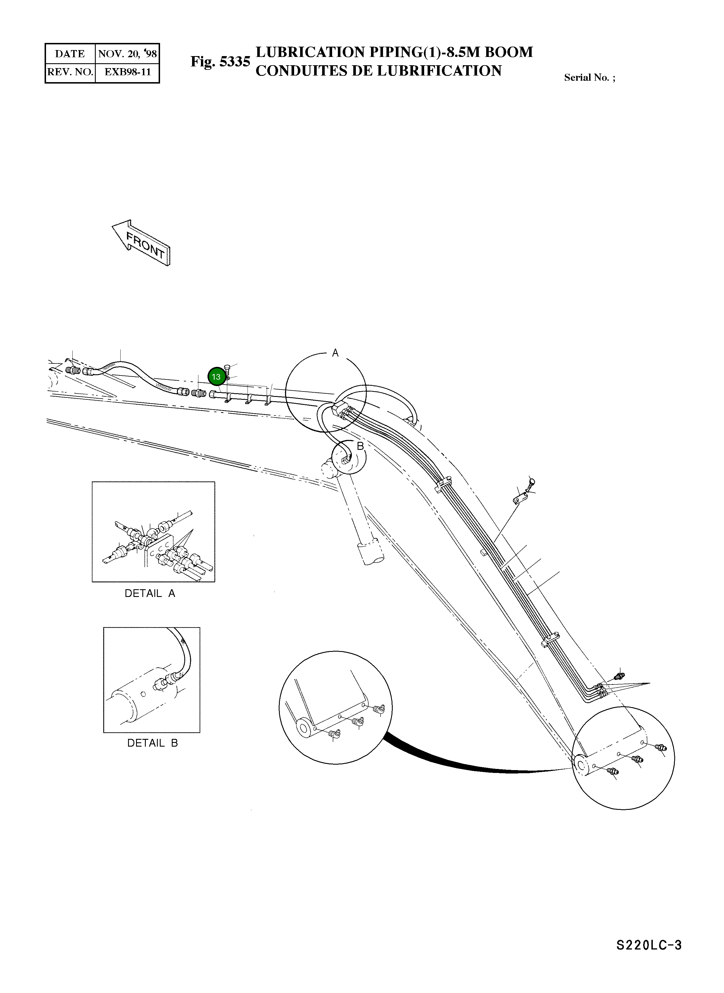 Труба 2140-1083 Komatsu