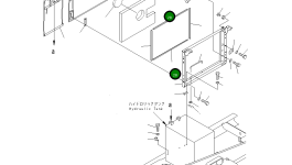 Уплотнение 20Y-54-K7441 Komatsu