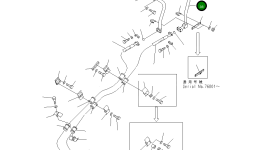 Трубка 17A-61-12680 Komatsu