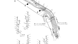 Трубка 20E-966-K160 Komatsu