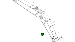 Стрела 21K-70-71112 Komatsu