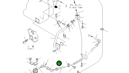 Трубка 23B-16-31660 Komatsu