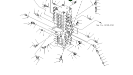 Управляющий клапан 723-59-16500 Komatsu