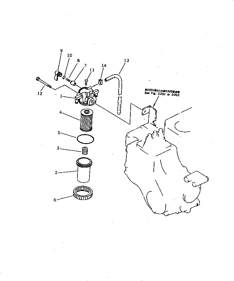 Трубка YM23061-060350 Komatsu